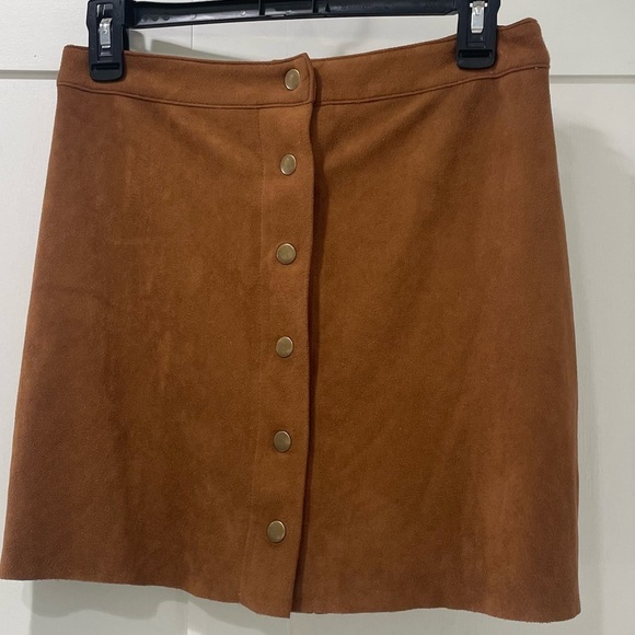 Saks Fifth Avenue Dresses & Skirts - Saks Fifth Avenue Brown Mini Skirt